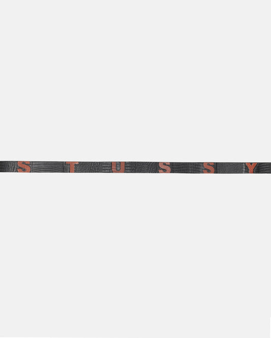 CEINTURE TEXTURÉE EN PEAU DE LÉZARD
