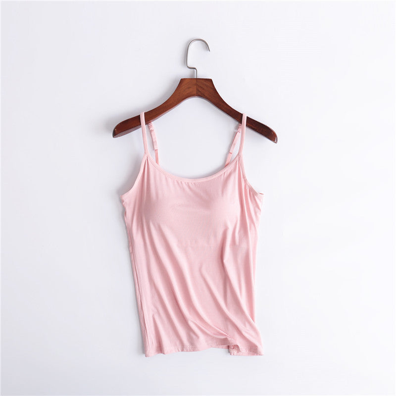 💕1 ACHETÉ = 1 OFFERT💕 Débardeur avec soutien-gorge intégré