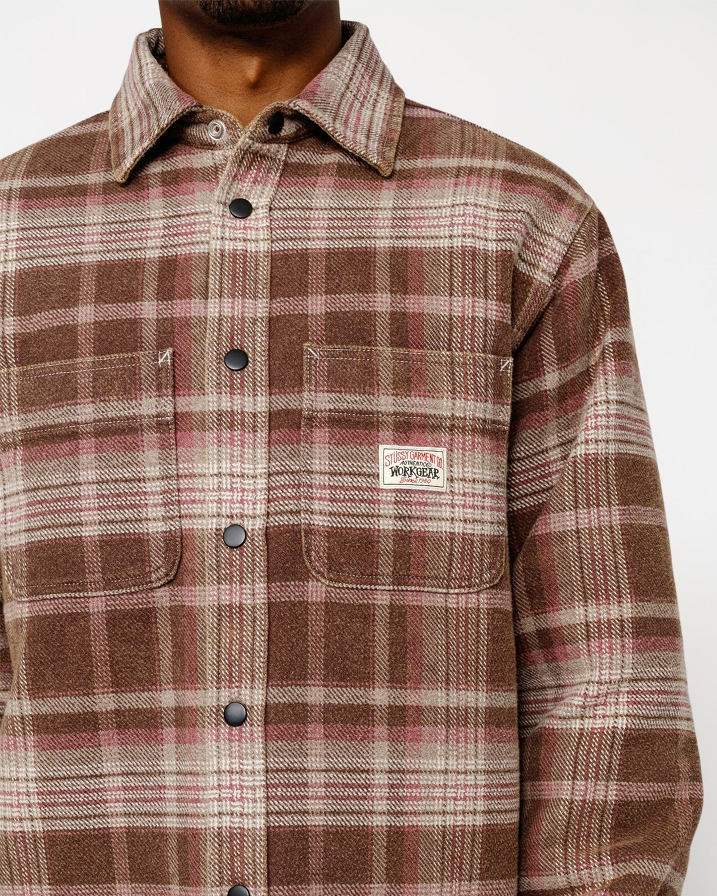 CHEMISE À CARREAUX LAVÉE INTENSÉMENT