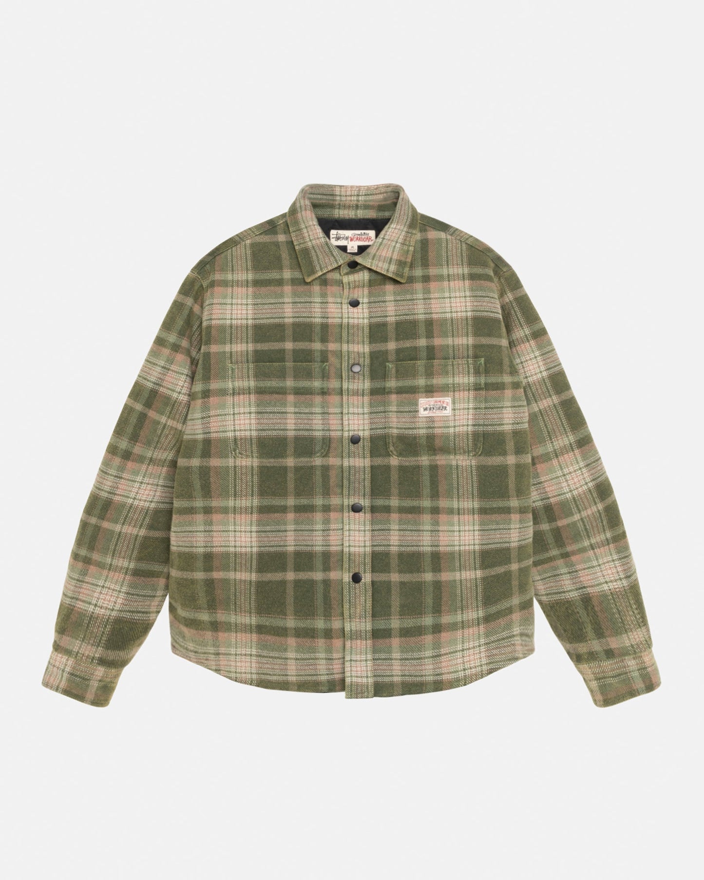 CHEMISE À CARREAUX DÉLAVÉE