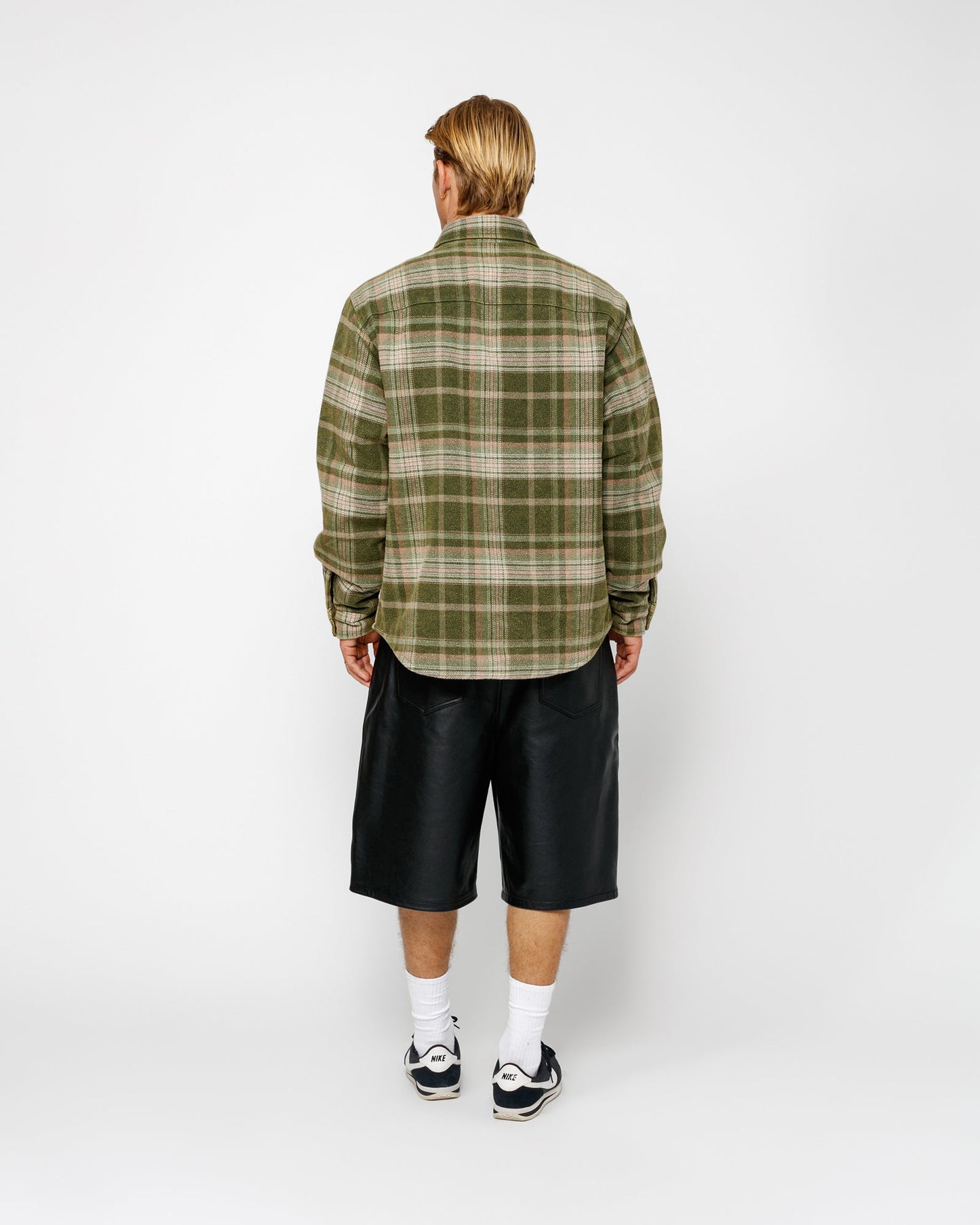 CHEMISE À CARREAUX LAVÉE INTENSÉMENT