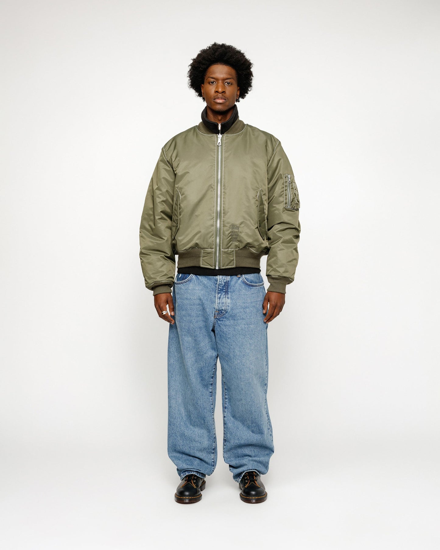 BLOUSON BOMBER RÉVERSIBLE INTÉGRÉ