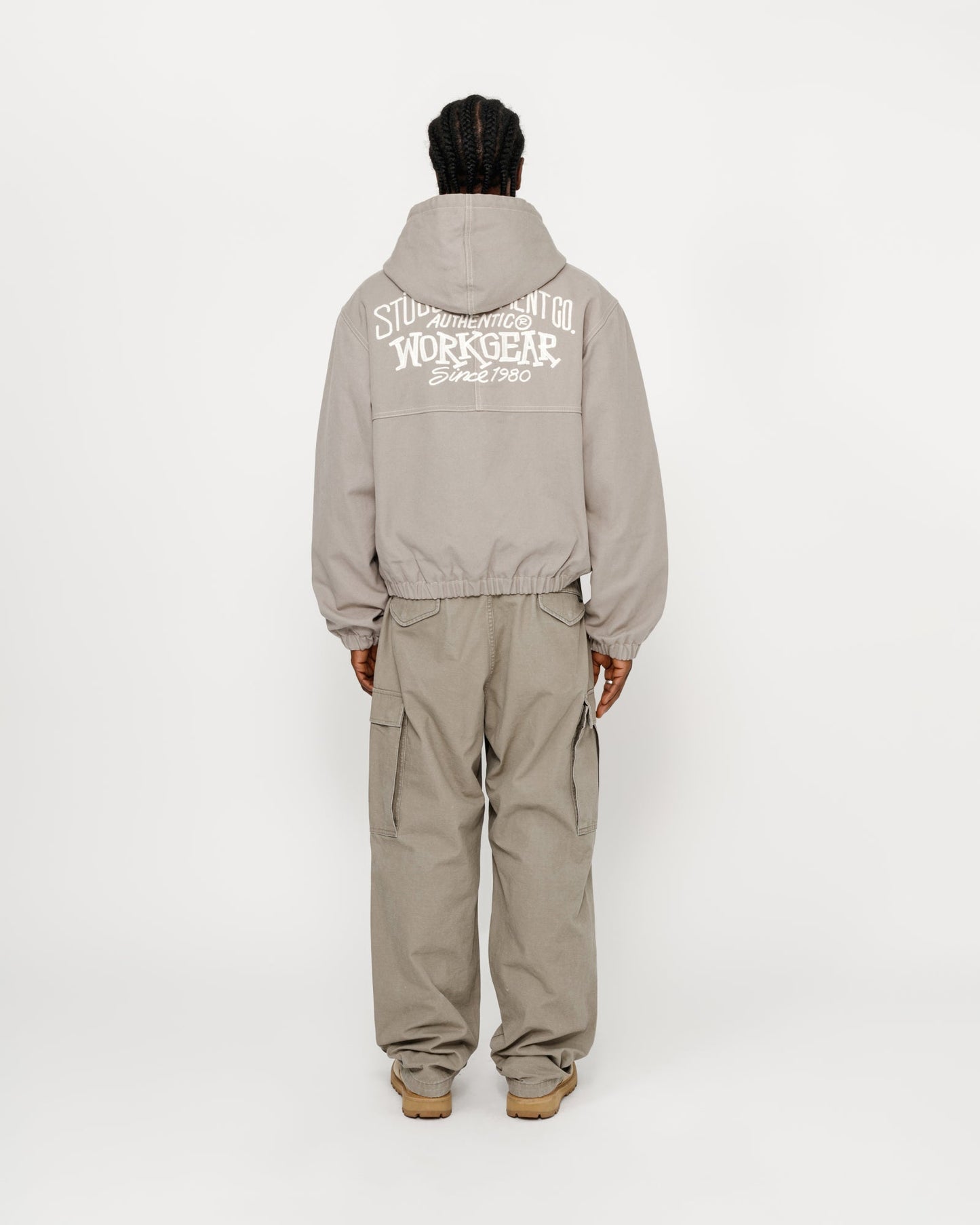 VESTE DE TRAVAIL SURPIQÛRES CONTRASTÉES