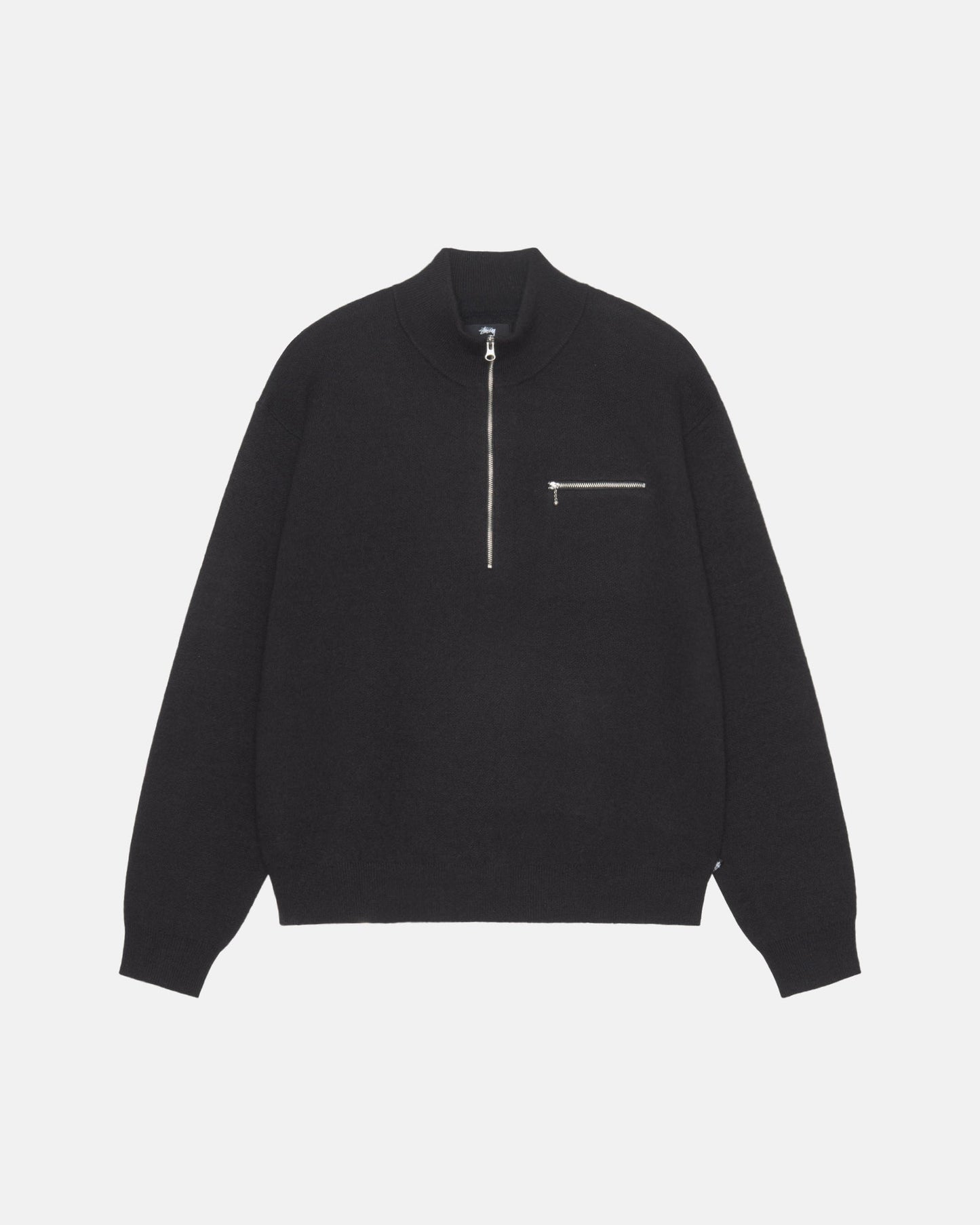 PULL COL MONTANT DEMI-ZIP