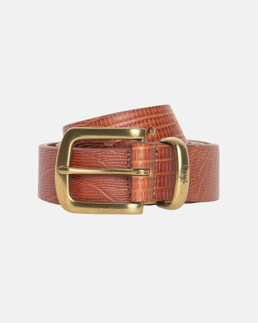 CEINTURE À SOUS-COUCHE TEXTURÉE EN LÉZARD