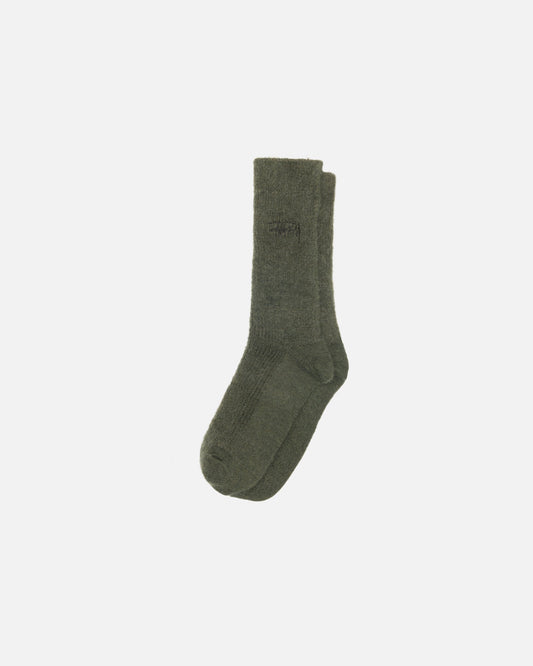 CHAUSSETTE EN MOHAIR POILUE
