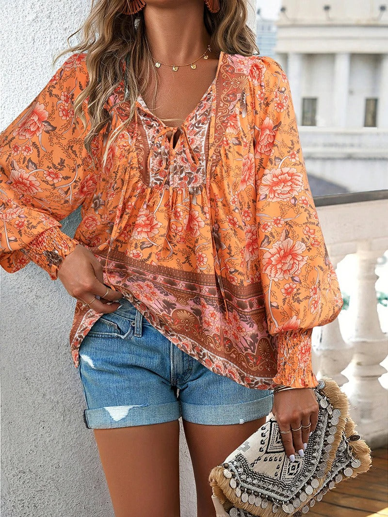 Haut floral d'été