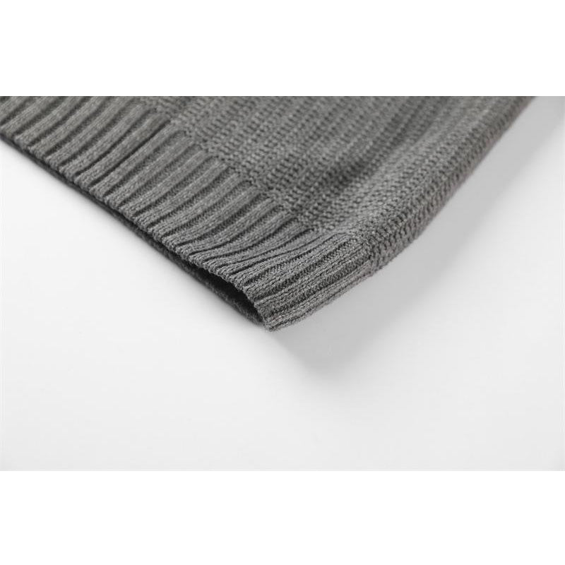 Pull col rond coupe ajustée à rayures colorblock pour homme