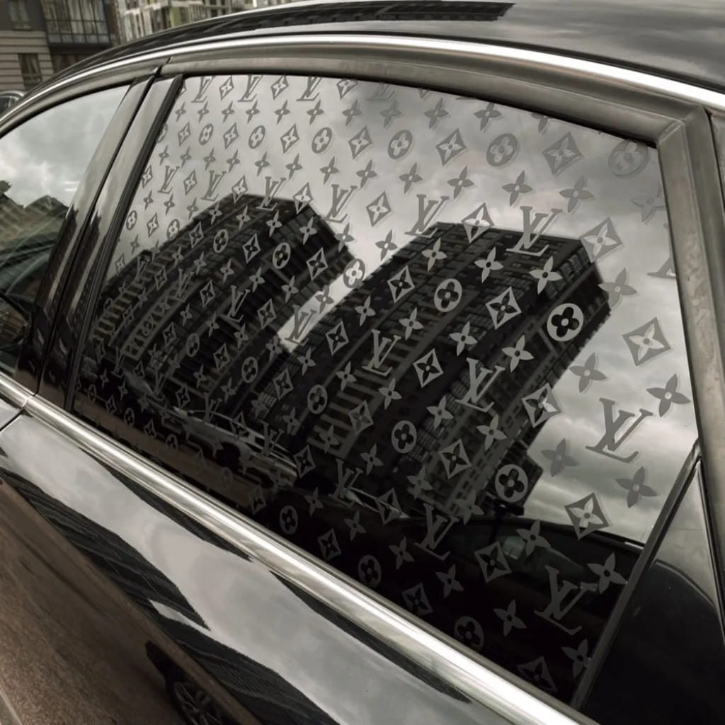 Autocollants de voiture pour vitres - Série Gravure