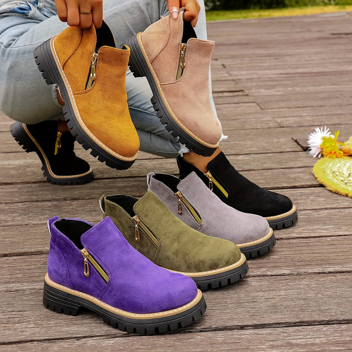 🔥 Dernière chance : 50 % de réduction sur les bottines à plateforme pour femme